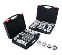 PIKWO 136 PC BSPP and ORB Master Industrial Hydraulic Cap and Plug Hose Tube and Pipe Fitting Kit Cap and Plug Kit Precision Threading Dash Sizes 02-04 -06-08 -10-12 -16