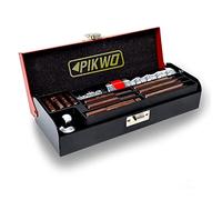 Pikwo Hand Mandual Reversible 1/2-inch 3/8-inch Impact Driver Set Extractor-13PCS Impact Screwdriver S2 Steel Disengage Rusted Fasteners or Frozen Bolts