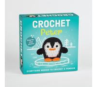 Pil Crochet Kit for Beginners - Peter the Penguin Amigurumi - Complete DIY Kit with Step-By-Step Instructions, Yarn, Hook, Safety Eyes & Stuffing - Make a Stuffed Penguin