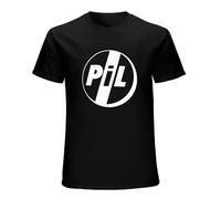 PIL Public Image Limited Ltd. Mens Band Short-Sleeve T-Shirts Black