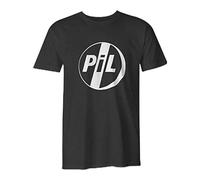 Pil Public Image Limited T-Shirt Black Graphic Unisex Tee Shirt XXL