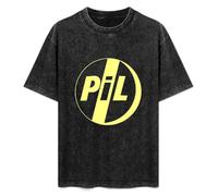 PIL Public Image Ltd is Rotten Tour Men's T-Shirt Black Unisex Mens Tees L