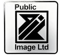 PIL (Public Image Ltd) Logo Fridge Magnet in Black PIL (Public Image Ltd) Black