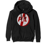 Pil (Public Image Ltd) Logo Official Unisex Hoodie Hooded Top (Small) Black