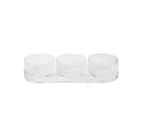 Stelton Pilastro tapas set 4 parts Clear