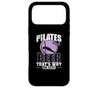 Pilates and Beer that's why I'm here Powerhouse Case for iPhone 17 Pro Max