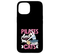 Pilates And Cats Relaxing Together Case for iPhone 15