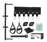 Pilates Bar Kit, Exercise Bar Pilates Portable Game Full Body Workout Woman
