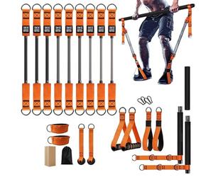 Pilates Bar Kit for Women - Complete Training Equipment, Squat Tool for Men and Women Athletes Legs Shoulders Home