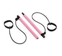 Pilates Bar Kit - Sculpting Stretch Bar, Portable Fitness Rod | Elastic Fusion Training Stick, Lightweight Exercise Gear for Men, Women, Boys, Girls, Daily Workouts, Home