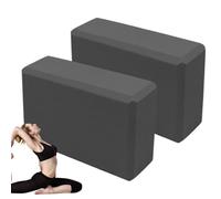 Pilates Block | 2x Exercise Blocks for Working out,Wedge Stretcher Balance Slip-Resistant Workout Tools for Hot Yoga Gym Beginners Handstand Home Sports Squatting Stretching Meditation