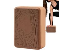 Pilates Block - EVA 23 x 15 x 7cm | Lightweight Balance and Stretch Block for Flexibility | Yoga Workout Gym Home For Men Women Dance Meditation Knee