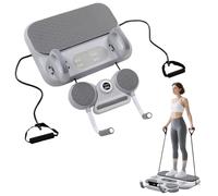 Pilates Board, 2025 Upgraded Foldable Pilates Reformer Machine Set, 5-in-1 Pilates Reformer with LED Counter, Automatic Rebound Roller for Home Exercises