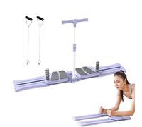 Pilates Board - Ergonomic Abdominal Exercise Board, Heavy Duty Core Trainer, Foldable Fitness Equipment, Ergonomic Core Power Panel, Multifunctional Pilates Reformer for Workout and Full Body Workout