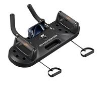 Pilates Board, Multifunctional Abdominal Board with Removable Bottom Wheel, Exercise Machine for Men Women Full-Body Workout Core Training Indoor Bedroom Daily Routine