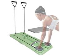 Pilates Board, Multifunctional Belly Board, Pilates Reformer Set, Compact Pilates Reformer Device, Pilates Reformer Board for Training Equipment at Home, Foldable Pilates Reformer Board Set