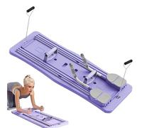 Pilates Board - Pilates Reformer Machine | Training Trainer with Automatic Rebound | Multifunctional Abdominal Trainer | Portable and Foldable Pilates Boards for Home Training, Core Trainer for Fri