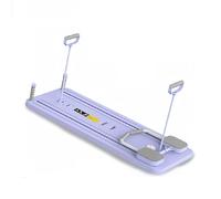 Pilates Board - Pilates Reformer Set, Portable and Foldable Pilates Reformers Machine, Foldable Core, Reformer Machine Set per Hogar Pilates Equipment Reformer Home Pilates Set (Purple)