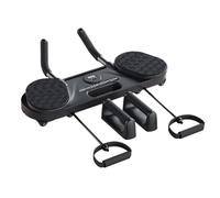 Pilates Board - Portable Pilates Reformer Board, Abdominal Plate with Removable Floor Wheel, Training Tools, Fitness Machine for Core Training, Daily Routine, Bedroom Indoor