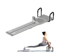 Pilates Board Reformer - Adjustable Split-to-Solid Dual-Track for Strength Training, Yoga & Stretch - Compact Home Fitness Equipment for Effective Workouts