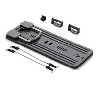 Pilates Board Reformer Set - Sliding Board Sculpt & Shape Your Body - 5in1 Pilates Reformer for Full Body Workout (Black )