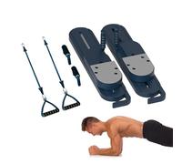 Pilates Board - Split Pilates Reformer Set | Multifunctional Abdominal Trainer for Strength Training of the Core Legs Arm Training Balance Sports Indoor Yoga Training Device