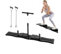 Pilates Board,Yoga Reformer Exercise Board Set | Ergonomic Training Equipment, Foldable Ab Core Trainer Machine for Women Men