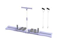 Pilates Board - Yoga Reformer Exercise Board Set - Portable Heavy-Duty Gym Accessories, Non-slip Ergonomic Ab Core Trainer Machine for Exercise Fitness