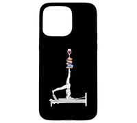 Pilates books wine Reformer Pilates Read Repeat Case for iPhone 15 Pro Max