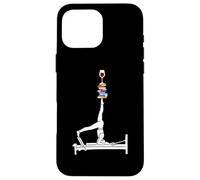 Pilates books wine Reformer Pilates Read Repeat Case for iPhone 16 Pro Max