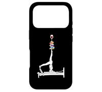 Pilates books wine Reformer Pilates Read Repeat Case for iPhone 17 Pro