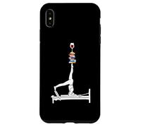 Pilates books wine Reformer Pilates Read Repeat Case for iPhone XS Max