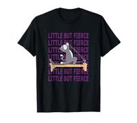 Pilates cat Reformer Pilates Little but fierce T-Shirt