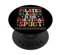 Pilates Class Is The Christmas Spirit Christmas PopSockets Adhesive PopGrip