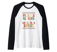 Pilates Class Is The Christmas Spirit Christmas Raglan Baseball Tee
