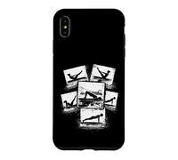 Pilates Collage Vintage Instructor Teacher Women Girls Yoga Case for iPhone XS Max