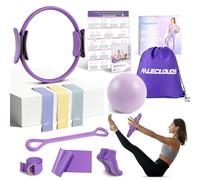 Pilates Equipment, Women Home pilates Kitwith 12" Pilates Ring and Ball Set