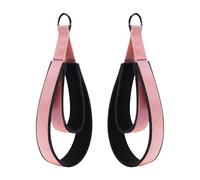 Pilates Exercise Bands | Two Pieces Double Ring Training Device, Pilates Double Ring Exercise Bands - for Workout at Home, Yoga Studio, Barre Classes, Stretching, Strength Training and Postnatal