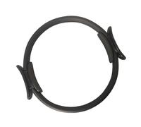 Pilates Fitness Ring,Double Handle Exercise Ring,Fitness Magical Ring,Core Balanced Pilates Resistance Ring,Pilates Magical Ring for Core Training,Toning Thighs,Abs and Legs Strong Toner (Black)