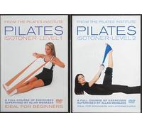 PILATES FROM THE PILATES INSTITUTE - ISOTONER-LEVEL 1-2 COMPLETE COLLECTION / 1. LEVEL 1 FOR BEGINNERS / 2. LEVEL 2 FOR BEGINNERS AND INTERMEDIATES = ULTIMATE 2x DVD SET