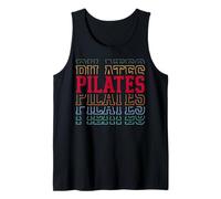 Pilates Funny Layered Text Instructor Coach Tank Top
