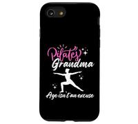 PILATES GRANDMA funny saying AGE ISN'T AN EXCUSE Case for iPhone SE (2020) / 7/8