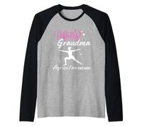 Pilates Grandma Funny Saying Age Isn't an Excuse Raglan Baseball Tee
