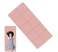 Pilates & Home Fitness Mats - Foldable Sports Mat | Compact Travel Yoga Mat | Travel Accessory for Meditation or Outdoors | Ideal for Women and Men Who Are Passionate About