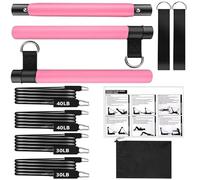 Pilates Home Kit,Equipment Enhancer Workout Adjustable Multifunctional - Pilates Kit for Home Workouts | for Muscular Strength Legs Butt Hip Waist Arm Training Women Men
