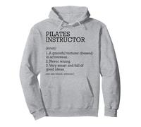 Pilates Instructor Job Definition Personalized Funny Pullover Hoodie