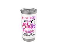 Pilates Instructor Teacher Friends Besties Buddies We're Stainless Steel Insulated Tumbler