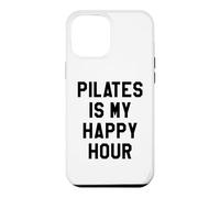 Pilates is My Happy Gym Hour Women Girls Do Pilates Sayings Case for iPhone 12 Pro Max