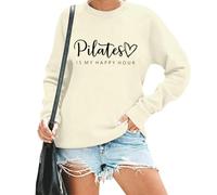 Pilates Is My Happy Hour Sweatshirt, Pilates Is My Happy Hour Shirt, Funny Pilates Lover Pilates Sweatshirt For Women