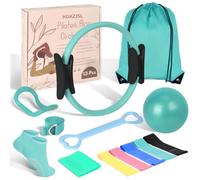 Pilates Kit for Women 13PCS, Pilates Ring Ball Resistance Bands Workout Set